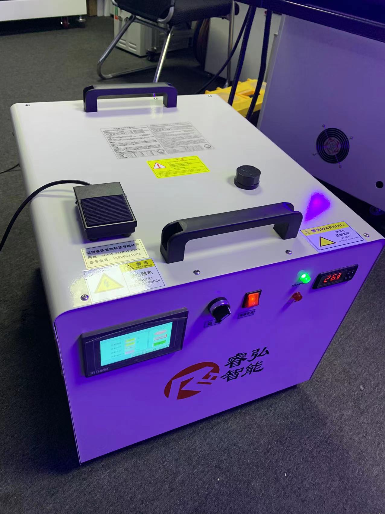 水冷大面积CNC加工铝外壳UV光源